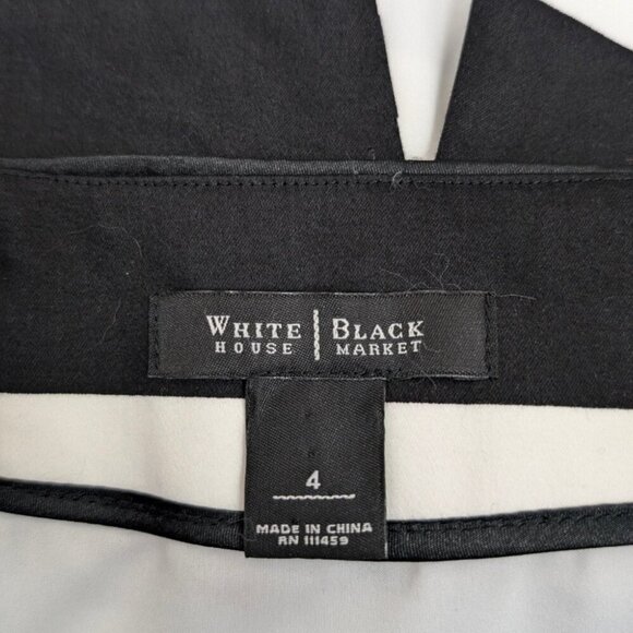 WHBM Striped Pencil Skirt - Picture 6 of 6